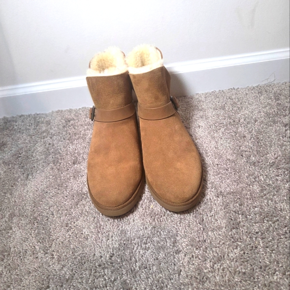 Ugg Romely Short Buckle Boots Chestnut